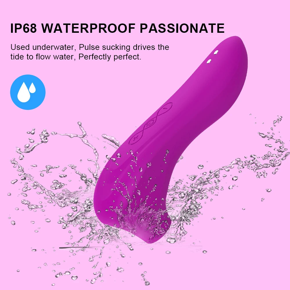 Sucker Clitoris Sucking Adult Supplies Vibrator Female Clit Oral Stimulator Nipple Vagina Sex Toys for Women Masturbator Product