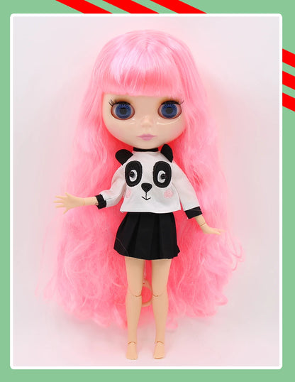 ICY DBS Blyth Doll 1/6 BJD Joint Body White Skin Tan Skin Dark Skin Matte Face Nude Doll 30cm Anime Toy Girls Gift
