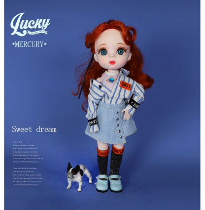 ICY DBS outfits for DREAM FAIRY Doll 1/6 BJD clothes Lucky Angel girls anime dress