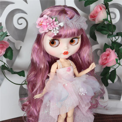 ICY DBS Blyth doll outfits mermaid suit flower dress elegant cheongsam clothes for joint doll toy