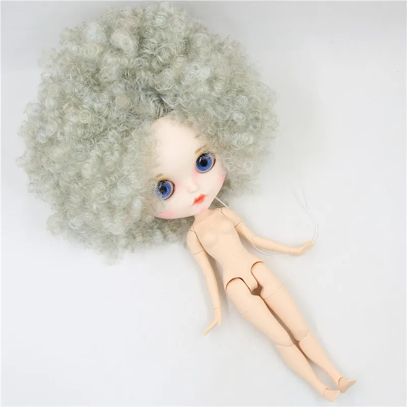 ICY DBS Blyth Doll 1/6 30cm toy bjd joint body matte face nude doll white skin random eyes colors anime girls