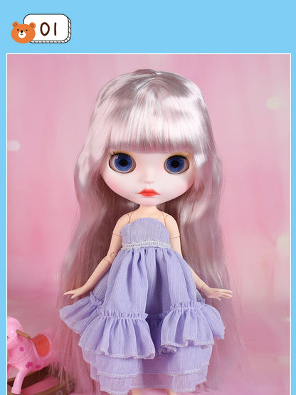 ICY DBS Blyth Doll 1/6 bjd joint body doll combination including dress shoes on sale 30cm anime toy