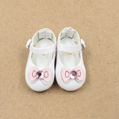 ICY DBS Blyth doll joint body shoes cat bow 2.5cm toy shoes anime cute shoes for doll girls