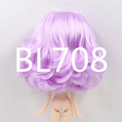 DBS RBL scalp for bjd toy blyth doll icy 1/6 short hair wig DIY custom doll anime