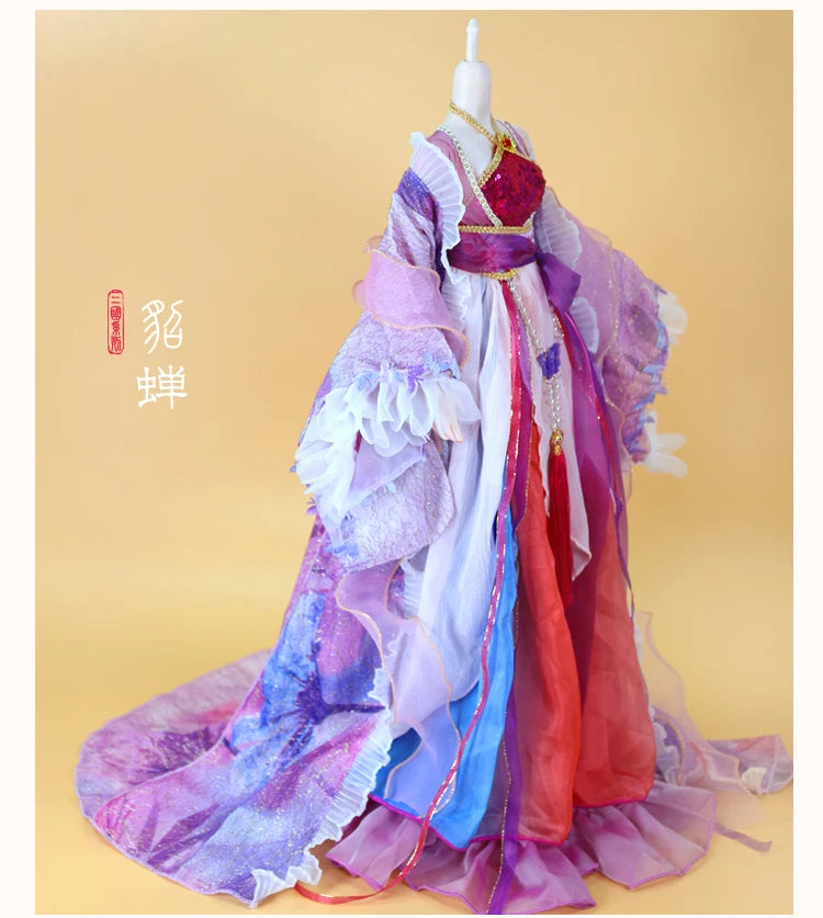 DBS Dream fairy clothes 1/3 bjd doll Outfits Ancient clothes Chinese style dress anime suit girls gift