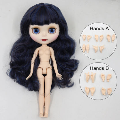 ICY DBS Blyth doll 1/6 bjd matte face shiny face joint body white skin tan skin dark skin 30cm toy girls gift