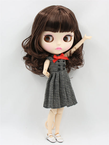 ICY DBS blyth doll 1/6 joint body white skin toy customized doll 30cm bjd random eyes colors anime toy girls gift