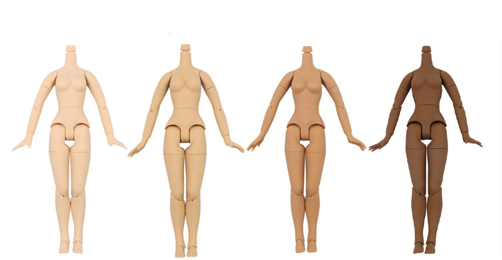 DBS blyth doll icy bjd toy licca body joint body azone body normal body white skin tan skin diy anime body