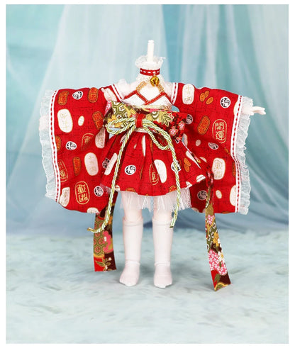 ICY DBS outfits for DREAM FAIRY Doll 1/6 BJD clothes Lucky Angel girls anime dress