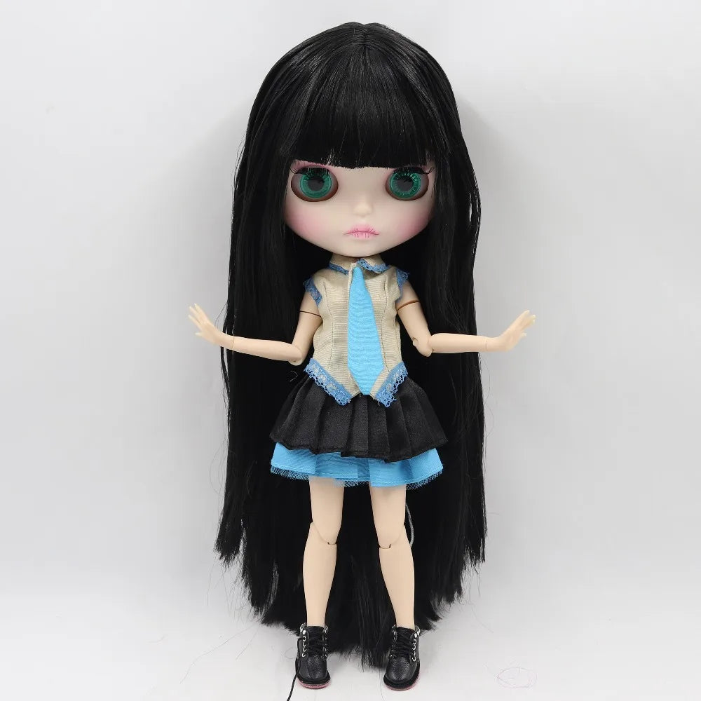 ICY DBS blyth doll 1/6 joint body white skin toy customized doll 30cm bjd random eyes colors anime toy girls gift