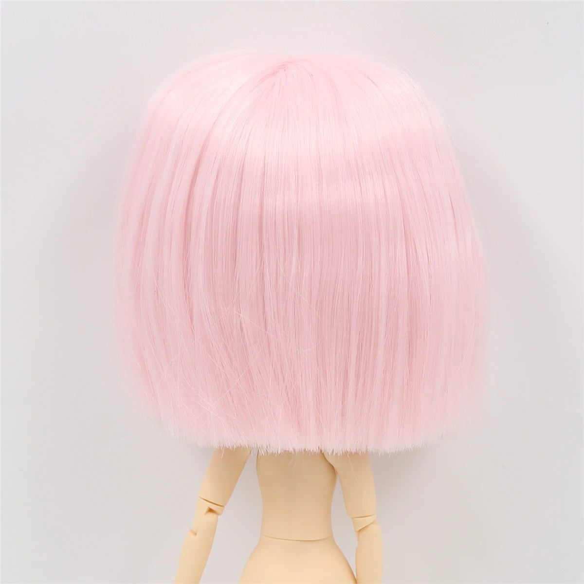 DBS blyth doll icy doll rbl scalp and dome short hair wig toy accessory for DIY custom doll anime blonde hair black hair