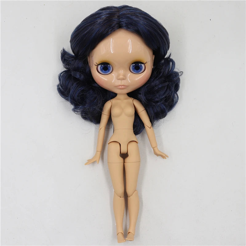 ICY DBS Blyth doll 1/6 bjd matte face shiny face joint body white skin tan skin dark skin 30cm toy girls gift