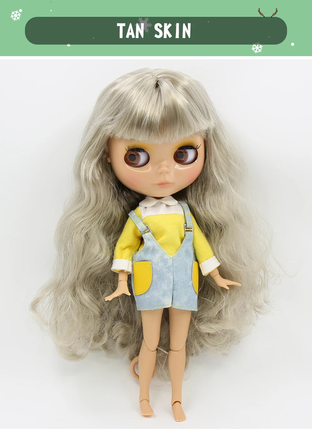 ICY DBS Blyth Doll 1/6 BJD Joint Body White Skin Tan Skin Dark Skin Matte Face Nude Doll 30cm Anime Toy Girls Gift