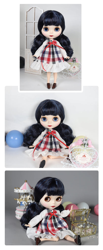 ICY DBS Blyth doll 1/6 bjd matte face shiny face joint body white skin tan skin dark skin 30cm toy girls gift