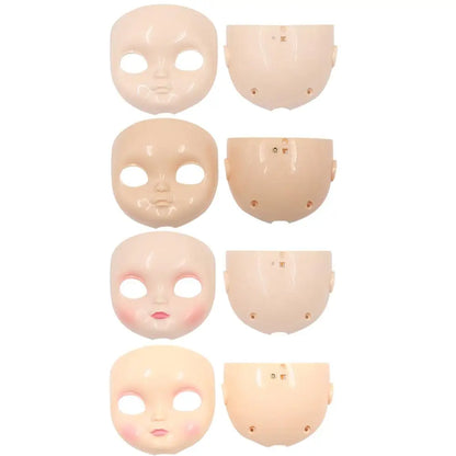Icy dbs doll face faceplate, only for icy natural skin shiny face