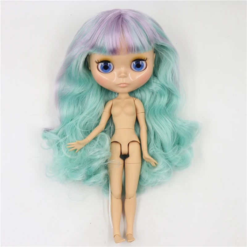 ICY DBS Blyth doll 1/6 bjd matte face shiny face joint body white skin tan skin dark skin 30cm toy girls gift