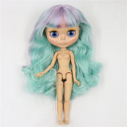 ICY DBS Blyth doll 1/6 bjd matte face shiny face joint body white skin tan skin dark skin 30cm toy girls gift