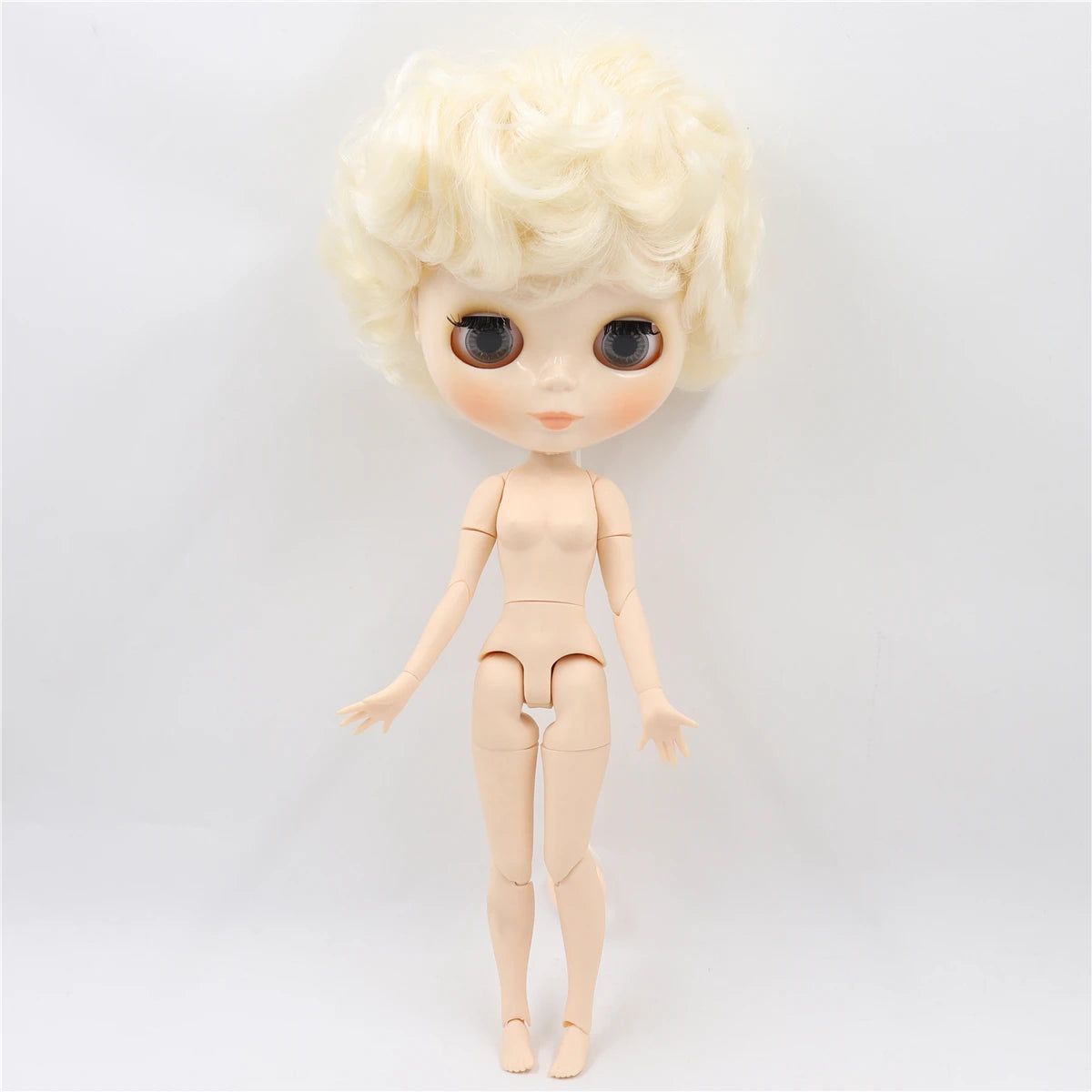 ICY DBS Blyth Doll toy 30cm bjd white skin joint body shiny face random eyes colors