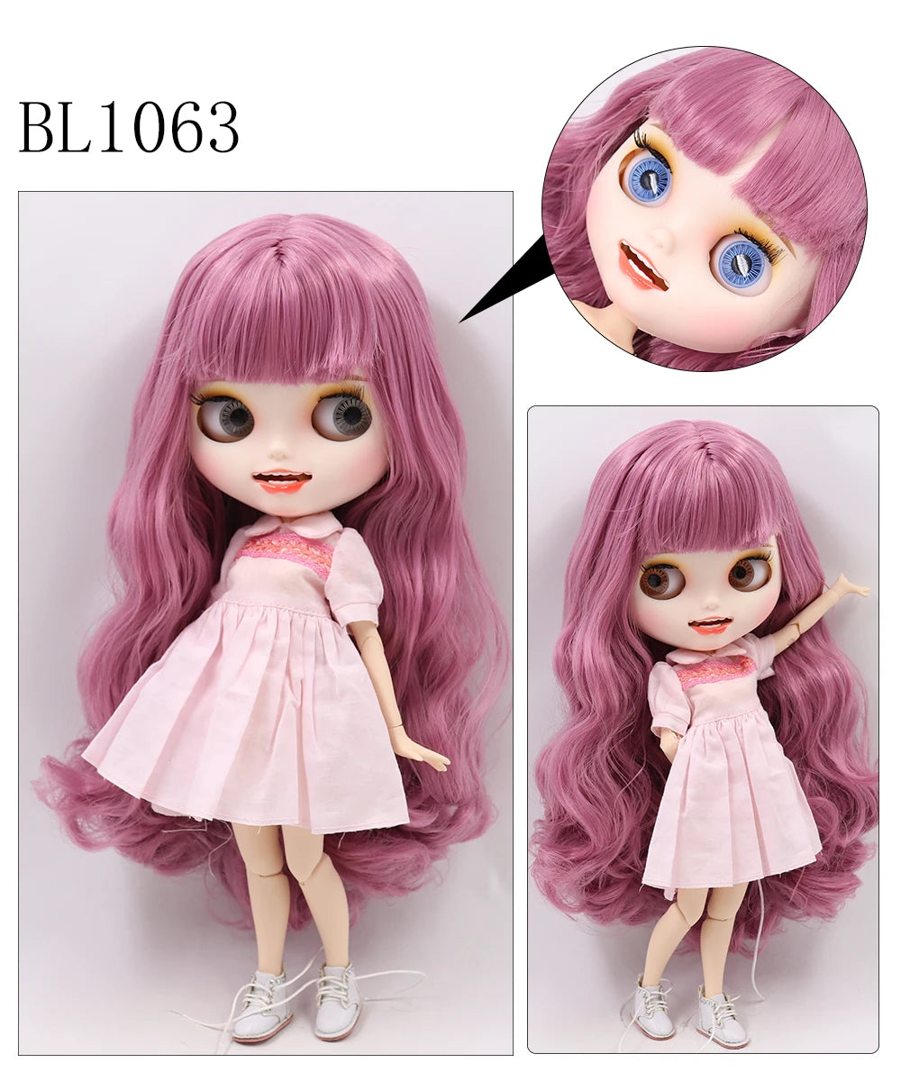 ICY DBS Blyth Doll 1/6 bjd joint body matte face ob24 toy custom gift hands 30cm anime girls
