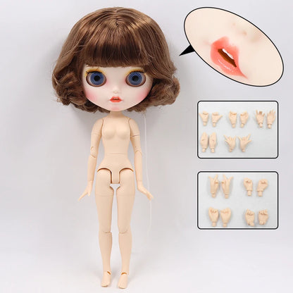 ICY DBS Blyth Doll 1/6 bjd joint body matte face ob24 toy custom gift hands 30cm anime girls