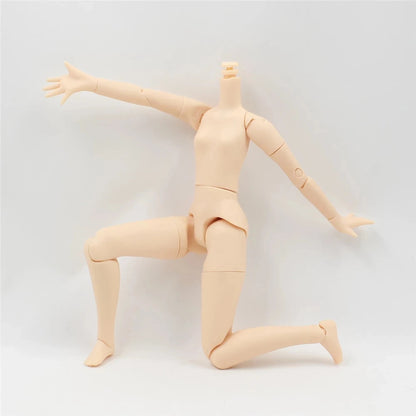 DBS blyth doll icy toy body small chest joint body azone body white skin dark skin natural skin for DIY custom doll