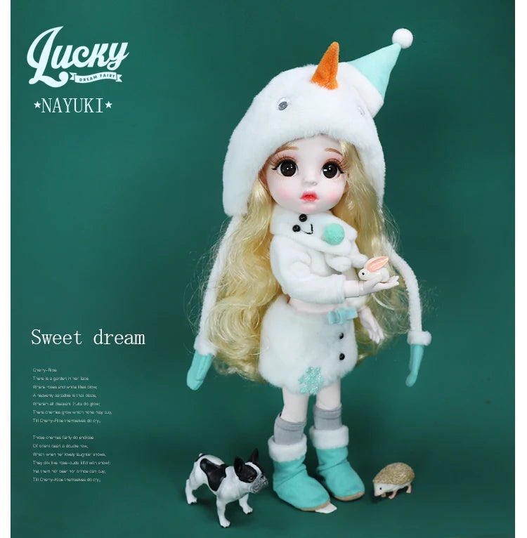 ICY DBS outfits for DREAM FAIRY Doll 1/6 BJD clothes Lucky Angel girls anime dress