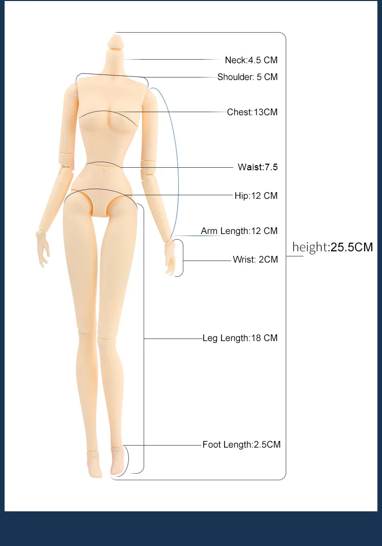 DBS 1/6 BJD toy 30cm constellations doll joint body with outfit shoes stand box toy girls gift anime doll