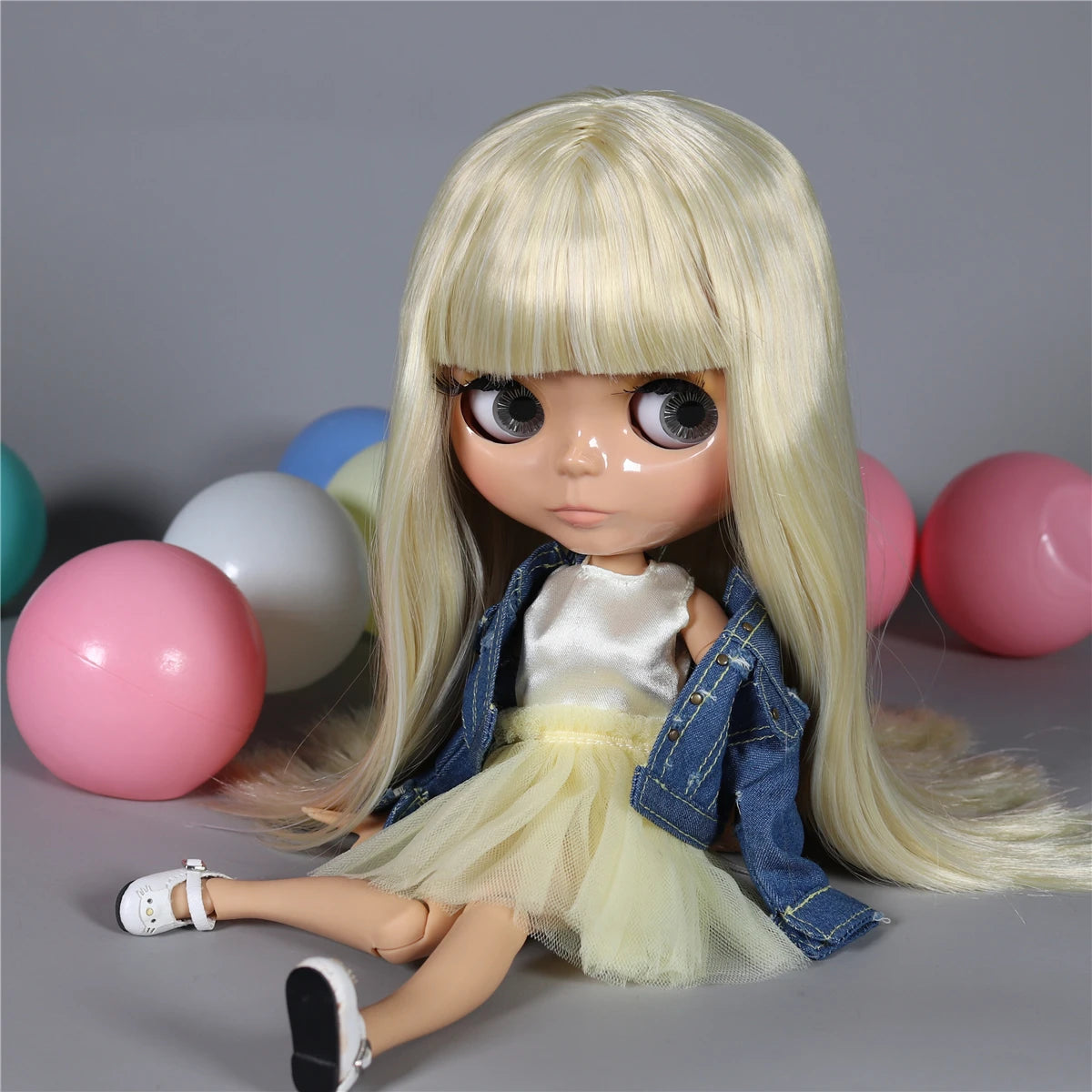 ICY DBS Blyth doll 1/6 bjd matte face shiny face joint body white skin tan skin dark skin 30cm toy girls gift