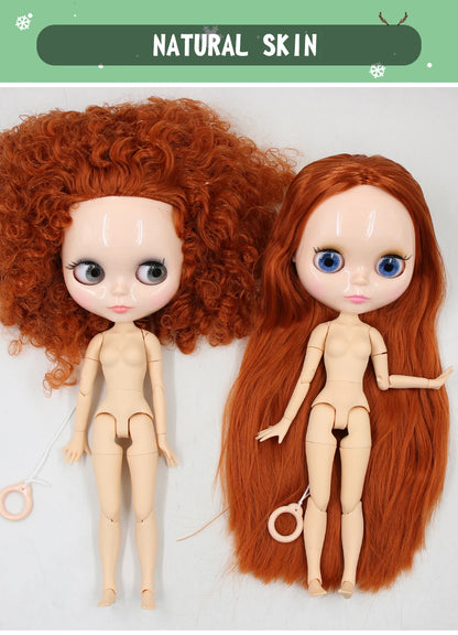 ICY DBS Blyth Doll 1/6 BJD Joint Body White Skin Tan Skin Dark Skin Matte Face Nude Doll 30cm Anime Toy Girls Gift