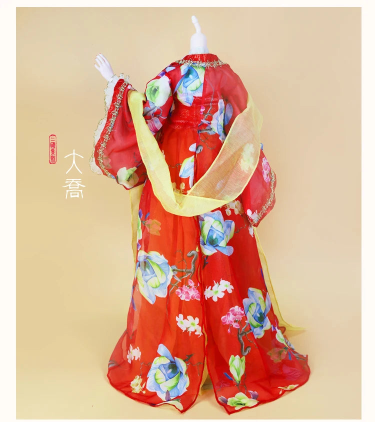 DBS Dream fairy clothes 1/3 bjd doll Outfits Ancient clothes Chinese style dress anime suit girls gift