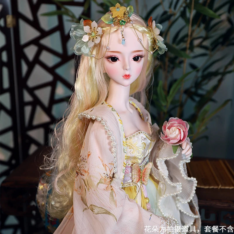 DBS Dream fairy clothes 1/3 bjd doll Outfits Ancient clothes Chinese style dress anime suit girls gift