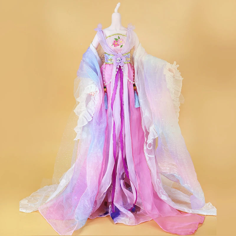 DBS Dream fairy clothes 1/3 bjd doll Outfits Ancient clothes Chinese style dress anime suit girls gift