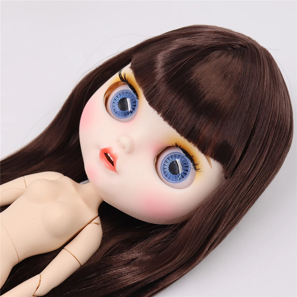 ICY DBS Blyth Doll 1/6 bjd ob24 toy joint body white skin custom doll customized face matte face 30cm toy girls gift
