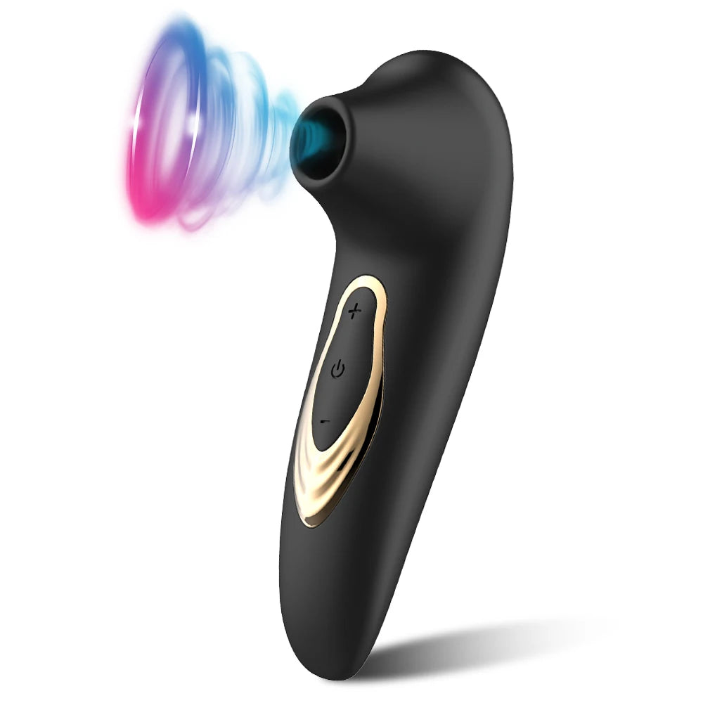 Powerful Clit Sucker Vacuum Vibrator Clitoris Sucking Nipple Sucking Tongue Vibrating Oral Licking Sex Toys for Adult Women