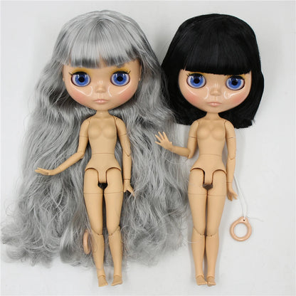 ICY DBS Blyth Doll 1/6 BJD Joint Body White Skin Tan Skin Dark Skin Matte Face Nude Doll 30cm Anime Toy Girls Gift