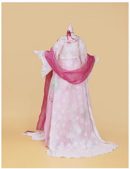 DBS Dream fairy clothes 1/3 bjd doll Outfits Ancient clothes Chinese style dress anime suit girls gift