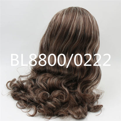 ICY DBS blyth doll rbl scalp and dome wavy hair multi-color wig for custom doll anime toy white skin mix hair