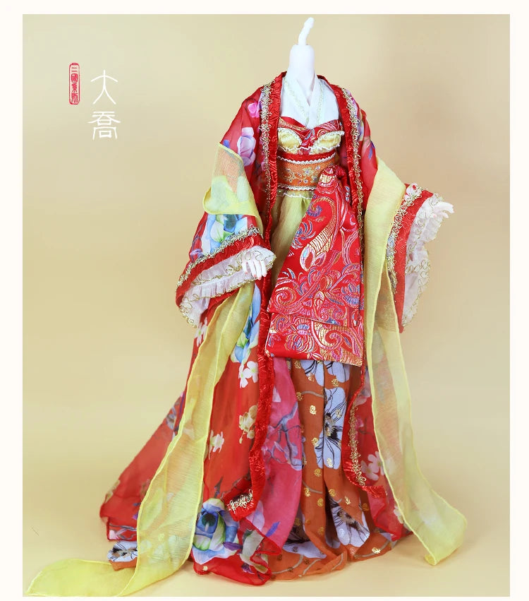 DBS Dream fairy clothes 1/3 bjd doll Outfits Ancient clothes Chinese style dress anime suit girls gift