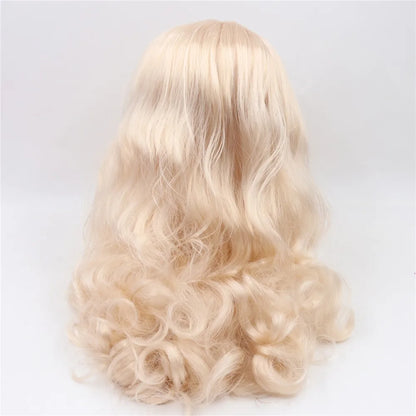 DBS blyth doll icy wig only rbl scalp and dome wavy hair DIY doll accessory