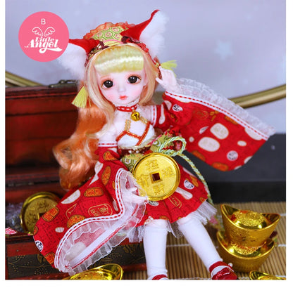 ICY DBS outfits for DREAM FAIRY Doll 1/6 BJD clothes Lucky Angel girls anime dress