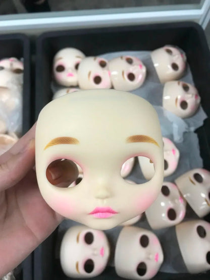DBS Blyth doll icy toy Faceplate backplate and screws for DIY custom doll