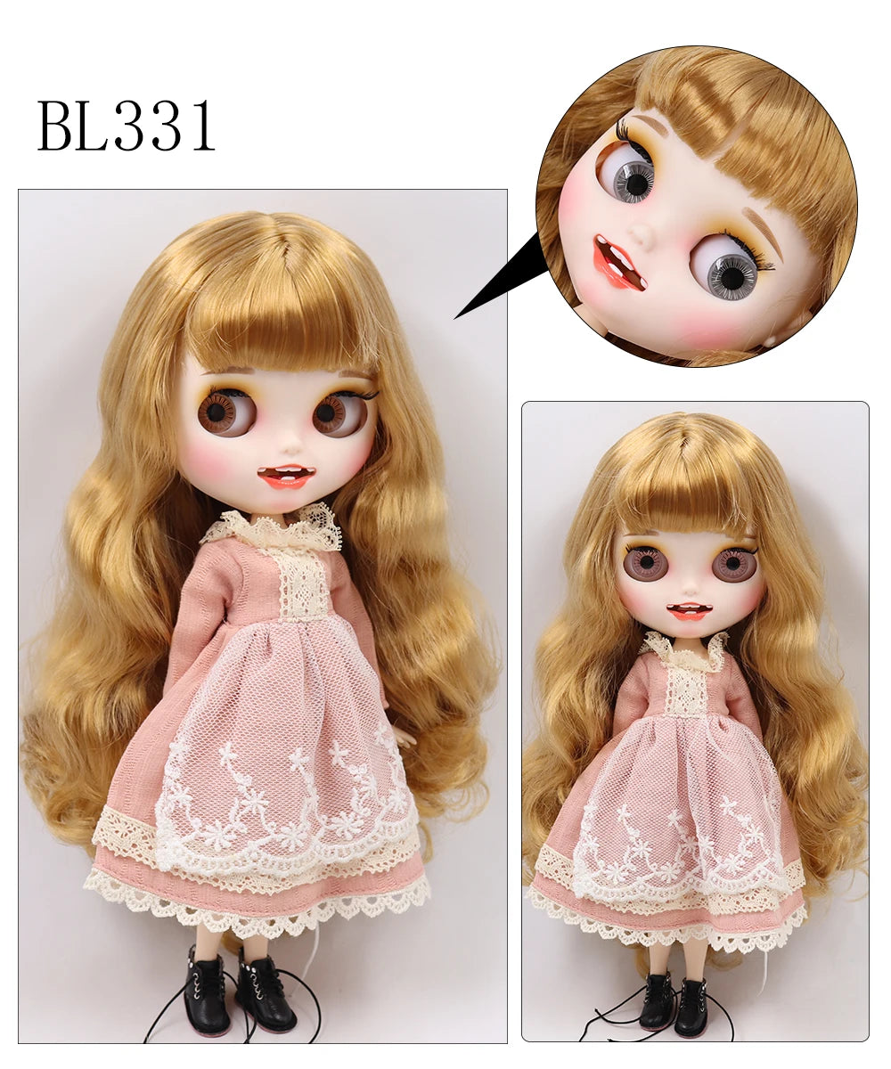 ICY DBS Blyth Doll 1/6 bjd joint body matte face ob24 toy custom gift hands 30cm anime girls
