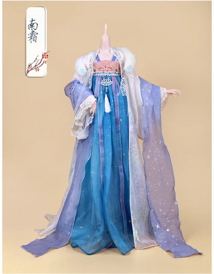 DBS Dream fairy clothes 1/3 bjd doll Outfits Ancient clothes Chinese style dress anime suit girls gift