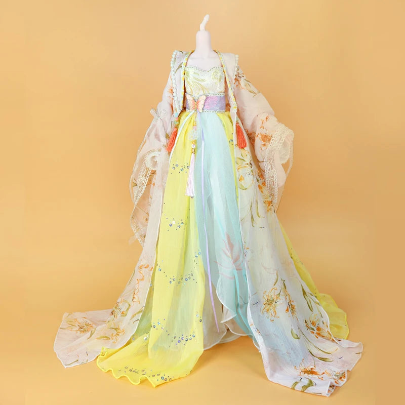 DBS Dream fairy clothes 1/3 bjd doll Outfits Ancient clothes Chinese style dress anime suit girls gift