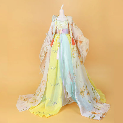 DBS Dream fairy clothes 1/3 bjd doll Outfits Ancient clothes Chinese style dress anime suit girls gift