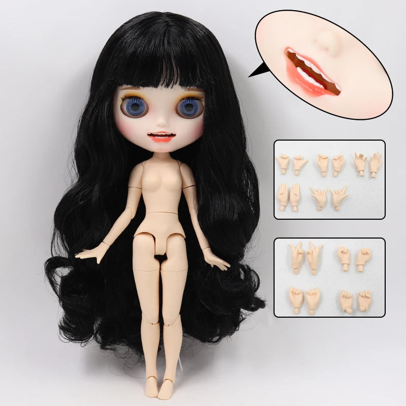 ICY DBS Blyth Doll 1/6 bjd joint body matte face ob24 toy custom gift hands 30cm anime girls
