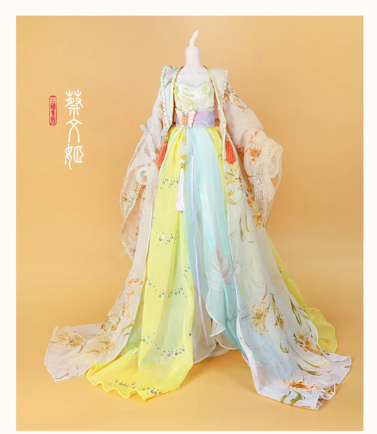 DBS Dream fairy clothes 1/3 bjd doll Outfits Ancient clothes Chinese style dress anime suit girls gift