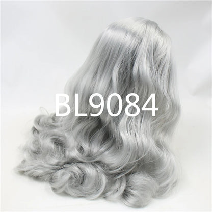 DBS blyth doll icy wig rbl scalp and dome for customized doll diy accessories anime white skin blue hair tan skin dark skin