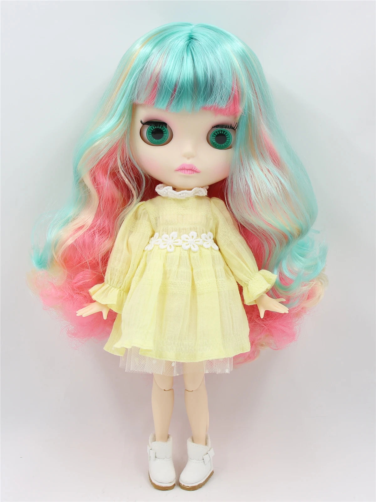 ICY DBS blyth doll 1/6 joint body white skin toy customized doll 30cm bjd random eyes colors anime toy girls gift