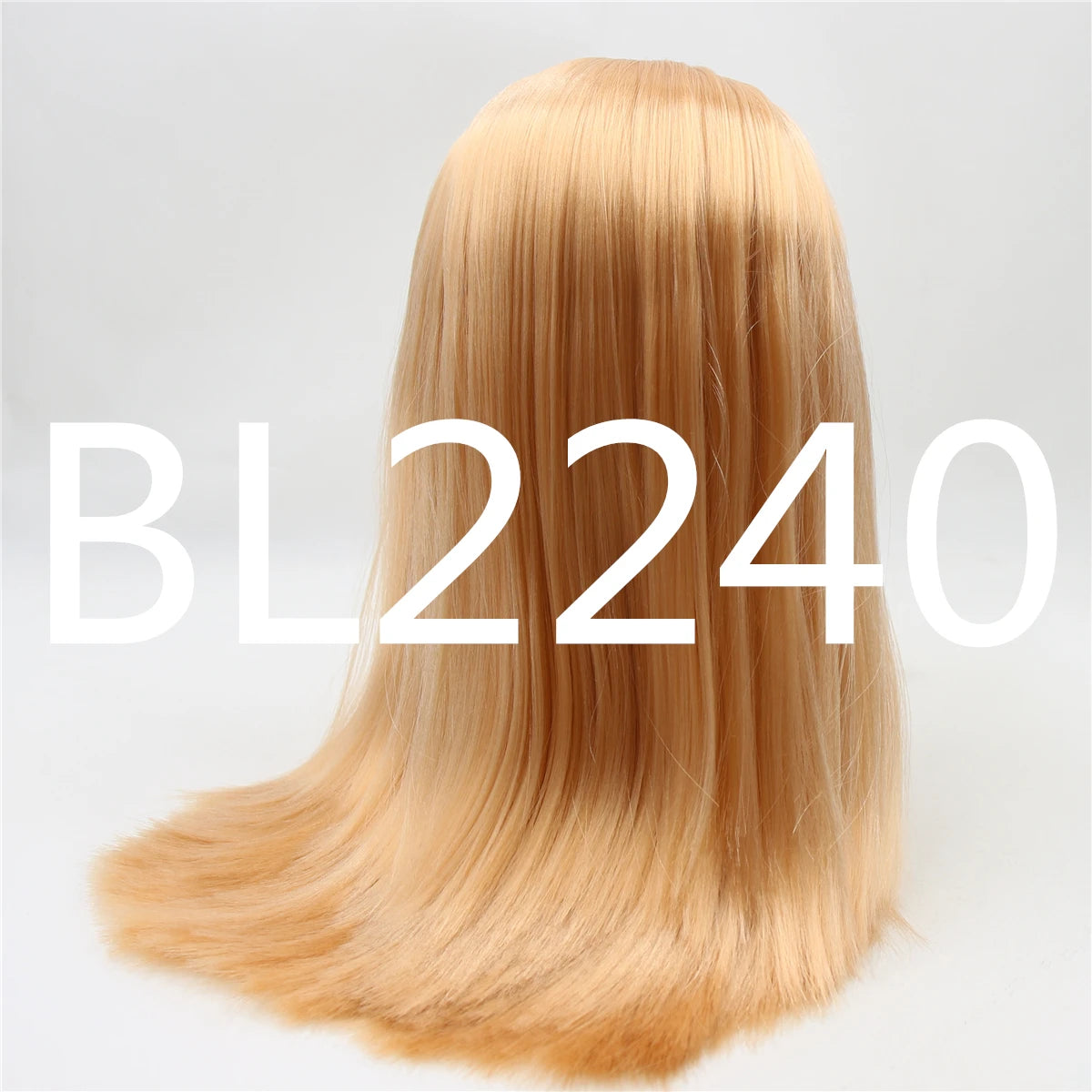 DBS blyth doll icy wig rbl scalp and dome straight hair anime toy purple hair silver hair blonde hair